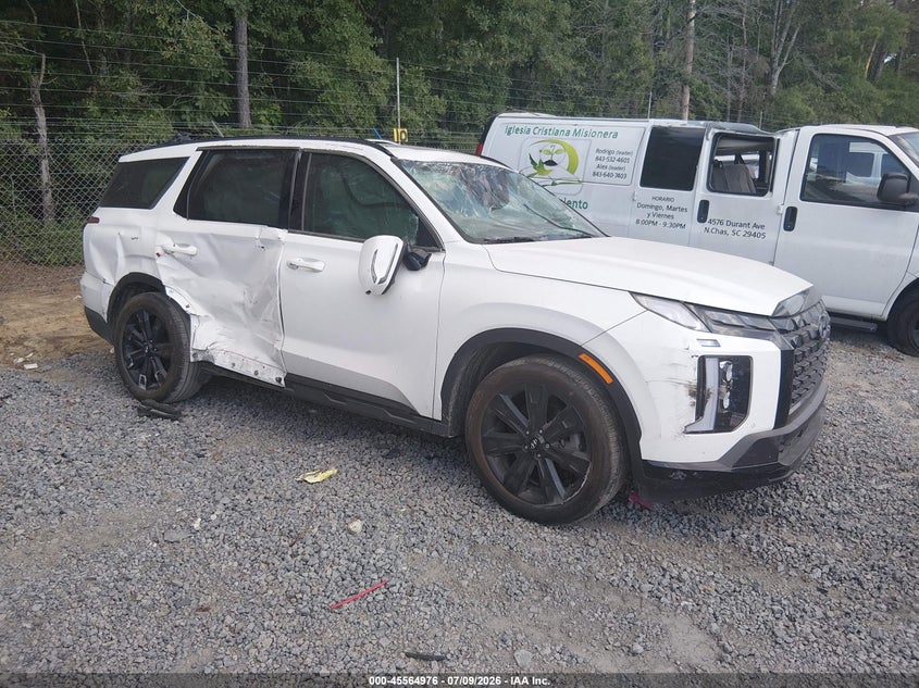 2025 Hyundai Palisade VIN KM8R34GE2SU836990 — IAAI salvage auction photo
