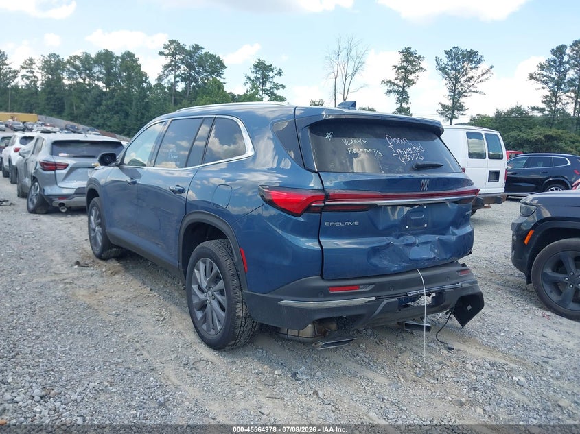2026 Buick Enclave VIN 5GAERAKS1TJ310111 IAAI salvage auction — REAR END, Salvage Title, sold $12,100 on 2026-07-21 (photo 3)