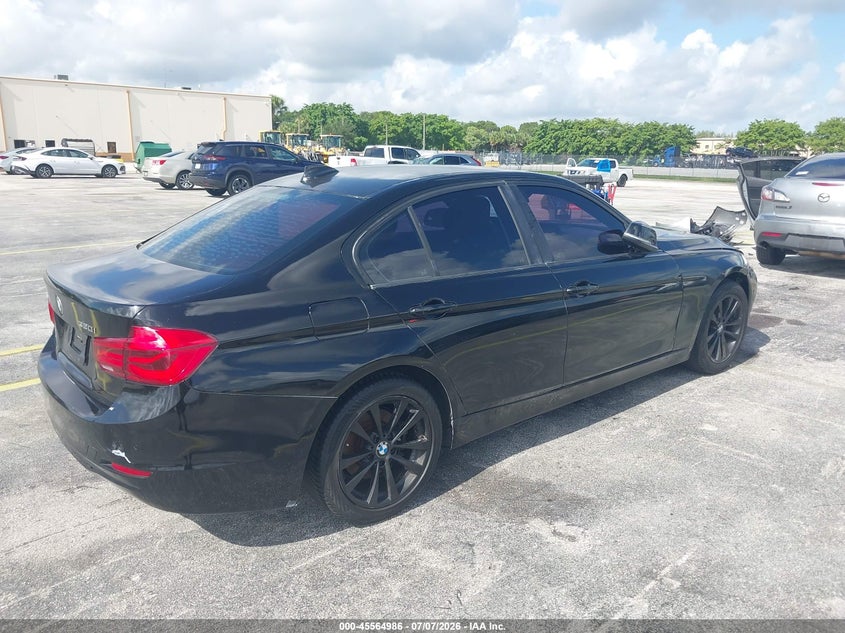 2017 BMW 3 series VIN WBA8A9C32HAC99846 IAAI salvage auction — NORMAL WEAR, Clear (Florida), sold $1,725 on 2026-07-30 (photo 4)