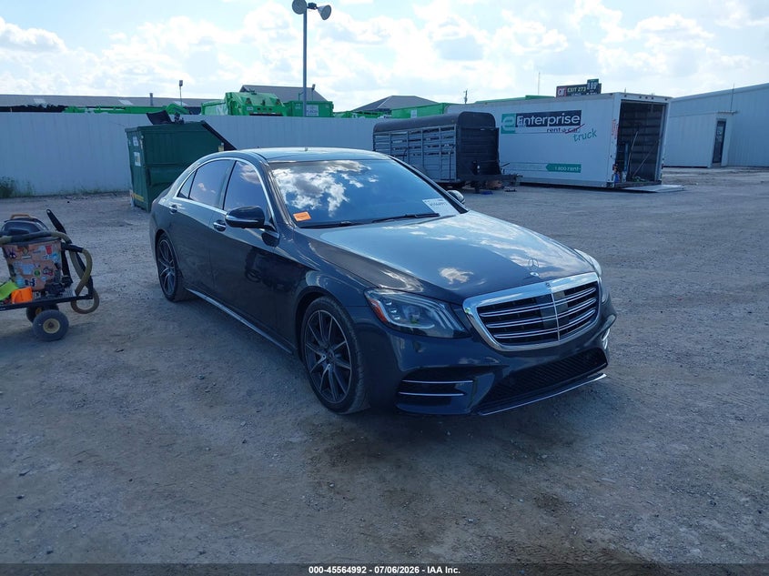 2020 Mercedes-benz S-klasse VIN WDDUG8DB2LA503962 IAAI salvage auction — UNKNOWN, Salvage Title, sold $27,250 on 2026-08-14 (photo 1)