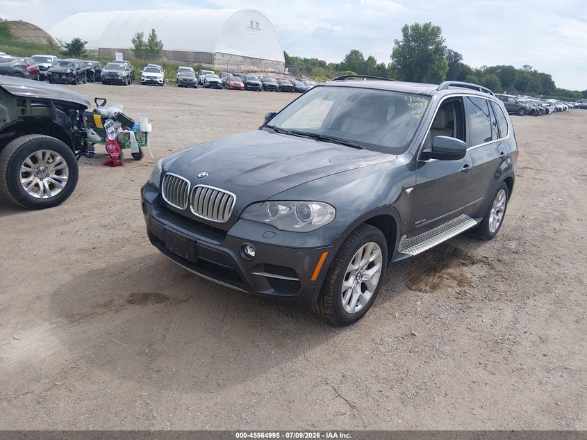 2013 BMW X5 VIN 5UXZV4C57D0E08266 IAAI salvage auction — NORMAL WEAR, Regular Certificate (Iowa), sold $475 on 2026-07-29 (photo 2)