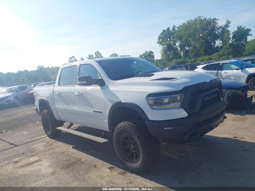 2022 Ram 1500 VIN 1C6SRFLT3NN143873 IAAI salvage auction — HAIL, Salvage (Ohio), sold $19,600 on 2026-07-18 (photo 1)