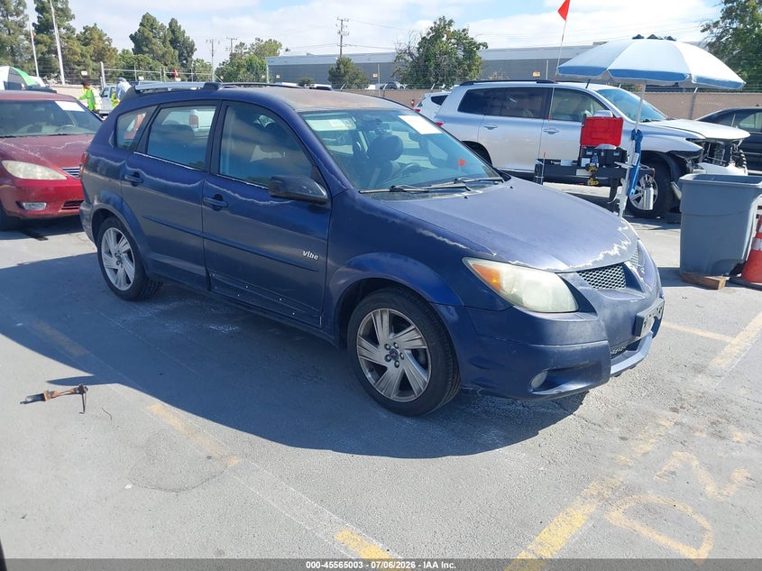 2003 Pontiac Vibe VIN 5Y2SL62893Z480965 IAAI salvage auction — NORMAL WEAR, Clear - Dealer Only (California), sold $625 on 2026-07-13 (photo 1)