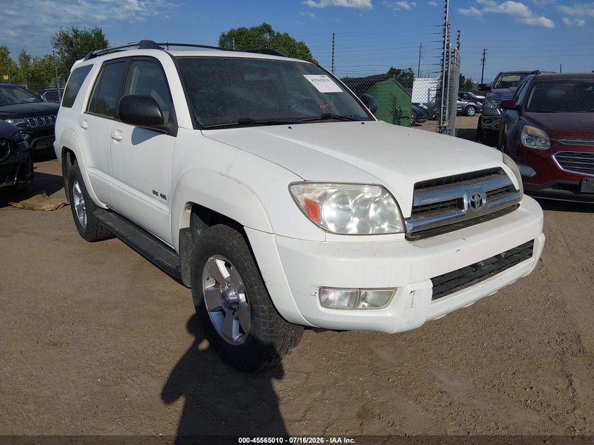 2005 Toyota 4runner VIN JTEBU14R650058421 IAAI salvage auction — NORMAL WEAR, Clear (Colorado), sold $75 on 2026-07-21 (photo 1)