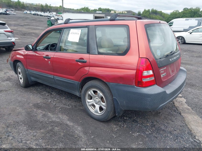 2005 Subaru Forester VIN JF1SG63665H723938 IAAI salvage auction — FRONT END, Salvage (Pennsylvania), sold $25 on 2026-07-28 (photo 3)