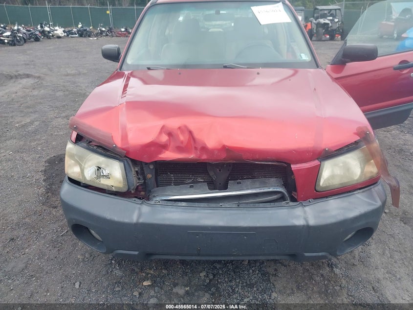 2005 Subaru Forester VIN JF1SG63665H723938 IAAI salvage auction — FRONT END, Salvage (Pennsylvania), sold $25 on 2026-07-28 (photo 6)