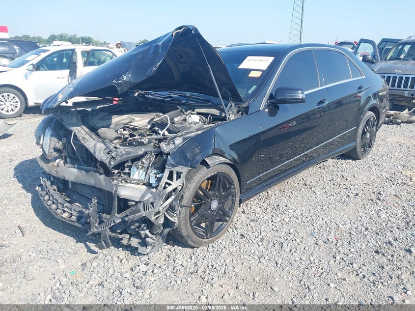 2010 Mercedes-benz E-class VIN WDDHF5GB6AA058962 IAAI salvage auction — FRONT END, Clear (Arkansas), sold $575 on 2026-08-05 (photo 2)