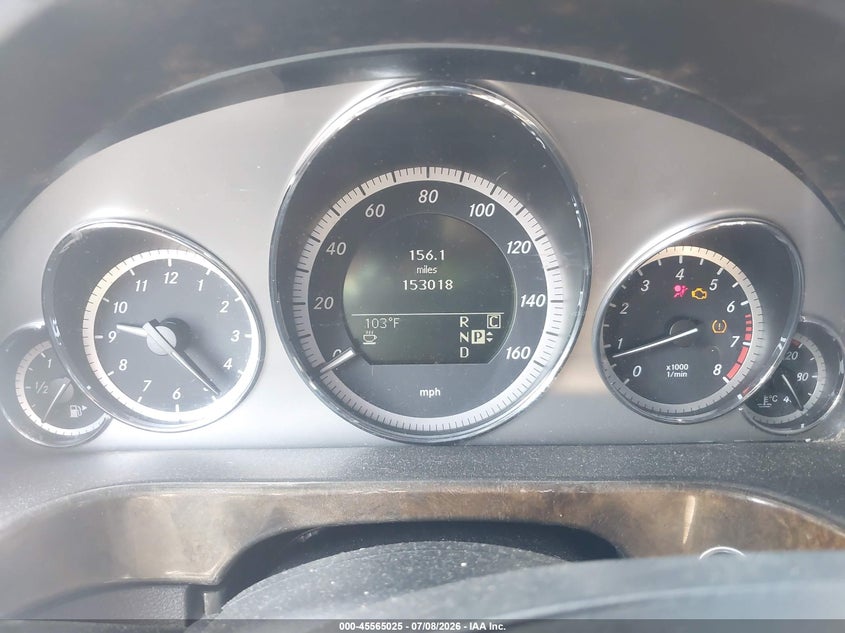 2010 Mercedes-benz E-class VIN WDDHF5GB6AA058962 IAAI salvage auction — FRONT END, Clear (Arkansas), sold $575 on 2026-08-05 (photo 7)