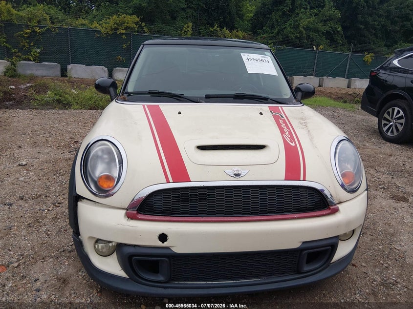 2013 Mini Hardtop VIN WMWSV3C55DT395989 IAAI salvage auction — NORMAL WEAR, Salvage Rebuilt (North Carolina), sold $275 on 2026-07-09 (photo 6)