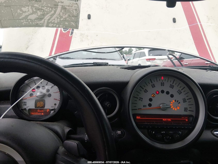 2013 Mini Hardtop VIN WMWSV3C55DT395989 IAAI salvage auction — NORMAL WEAR, Salvage Rebuilt (North Carolina), sold $275 on 2026-07-09 (photo 7)