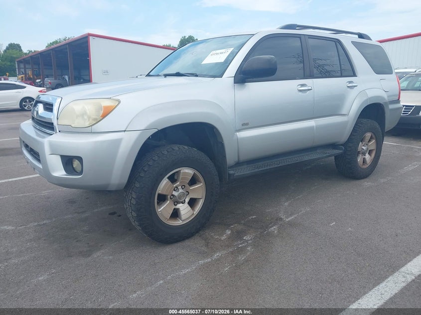 2006 Toyota 4runner VIN JTEZU14RX60069079 IAAI salvage auction — NORMAL WEAR, Clear (Tennessee), sold $1,950 on 2026-07-28 (photo 2)