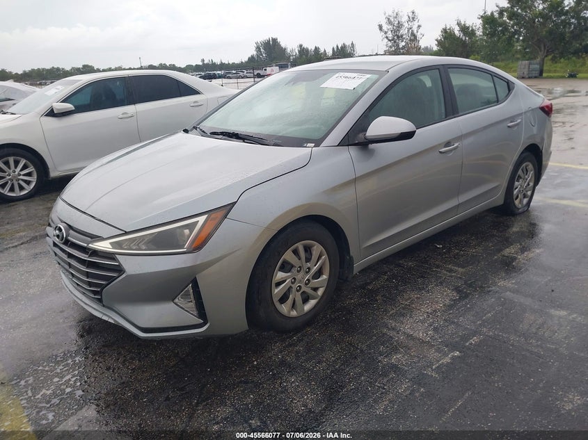 2020 Hyundai Elantra VIN KMHD74LF6LU926268 IAAI salvage auction — ENGINE DAMAGE, Salvage Title, sold $4,250 on 2026-07-09 (photo 2)