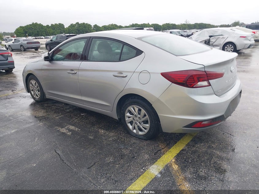 2020 Hyundai Elantra VIN KMHD74LF6LU926268 IAAI salvage auction — ENGINE DAMAGE, Salvage Title, sold $4,250 on 2026-07-09 (photo 3)