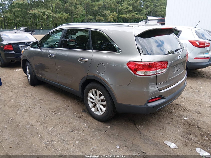 2017 Kia Sorento VIN 5XYPGDA52HG227384 IAAI salvage auction — ELECTRICAL, Clear (Virginia), sold $1,750 on 2026-07-11 (photo 3)