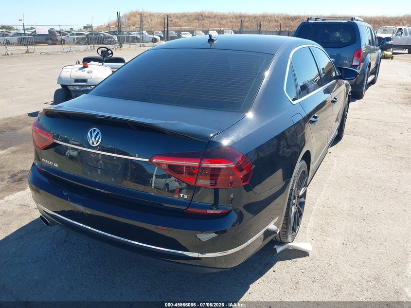 2017 Volkswagen Passat VIN 1VWBT7A34HC006036 IAAI salvage auction — NORMAL WEAR, Salvage Title, sold $1,000 on 2026-07-22 (photo 4)