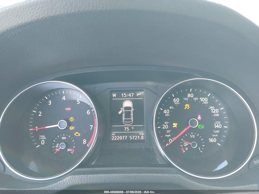 2017 Volkswagen Passat VIN 1VWBT7A34HC006036 IAAI salvage auction — NORMAL WEAR, Salvage Title, sold $1,000 on 2026-07-22 (photo 7)