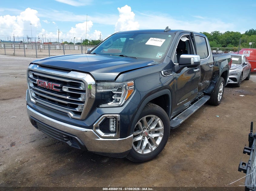 2020 Gmc SIERRA VIN 3GTP8DEDXLG221227 IAAI salvage auction — REAR END, Salvage Title, sold $9,100 on 2026-07-29 (photo 2)