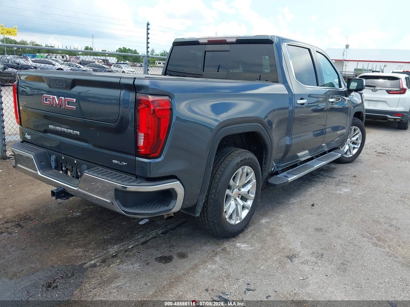 2020 Gmc SIERRA VIN 3GTP8DEDXLG221227 IAAI salvage auction — REAR END, Salvage Title, sold $9,100 on 2026-07-29 (photo 4)