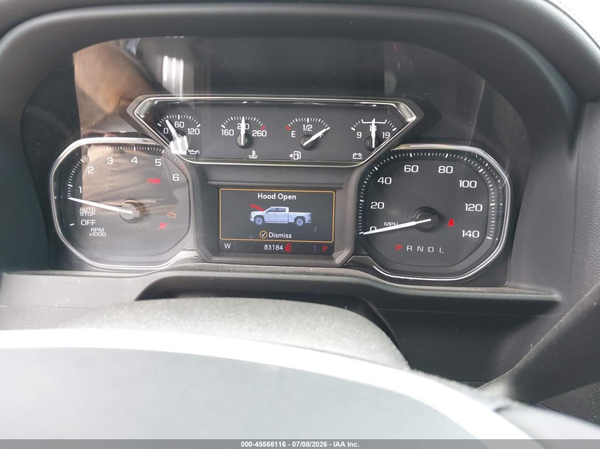 2020 Gmc SIERRA VIN 3GTP8DEDXLG221227 IAAI salvage auction — REAR END, Salvage Title, sold $9,100 on 2026-07-29 (photo 7)