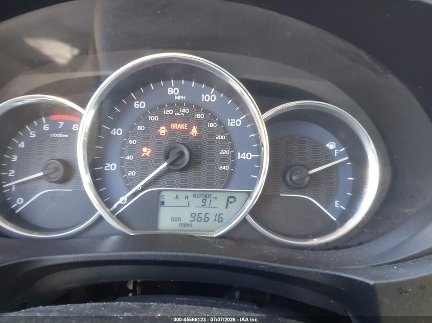 2014 Toyota Corolla VIN 5YFBURHE2EP103144 IAAI salvage auction — LEFT & RIGHT, Salvage (California), sold $2,350 on 2026-07-28 (photo 7)