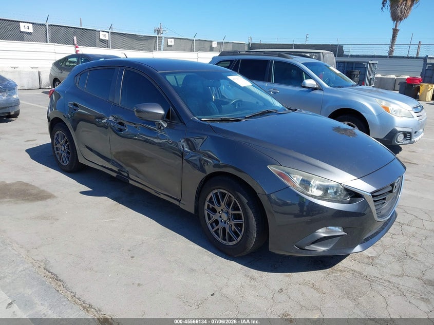 2016 Mazda 3 VIN JM1BM1J78G1288062 IAAI salvage auction — SIDE, Salvage Title, sold $1,150 on 2026-07-11 (photo 1)