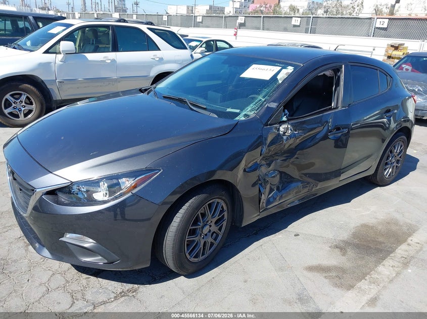 2016 Mazda 3 VIN JM1BM1J78G1288062 IAAI salvage auction — SIDE, Salvage Title, sold $1,150 on 2026-07-11 (photo 6)