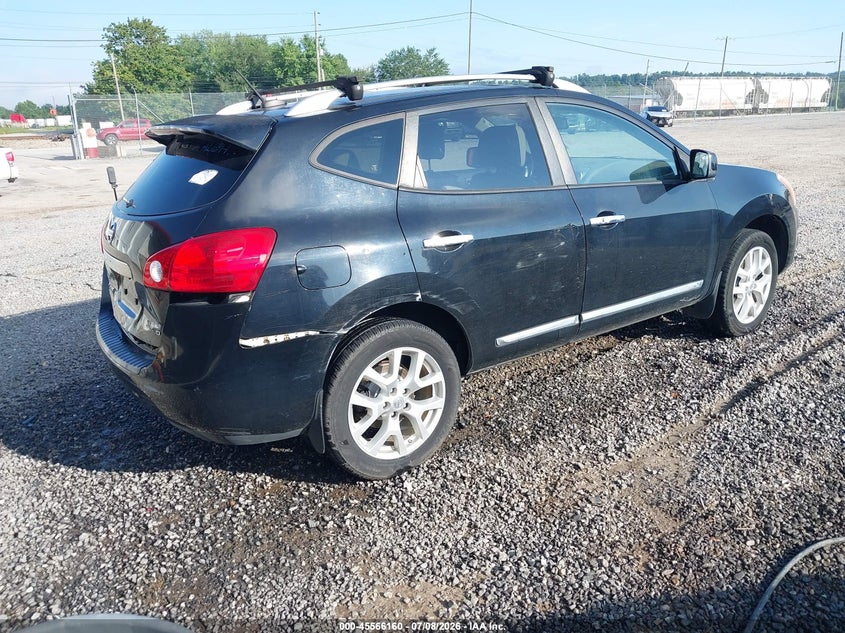 2011 Nissan Rogue VIN JN8AS5MV6BW671436 IAAI salvage auction — REAR END, Salvage (North Carolina), sold $300 on 2026-07-31 (photo 4)