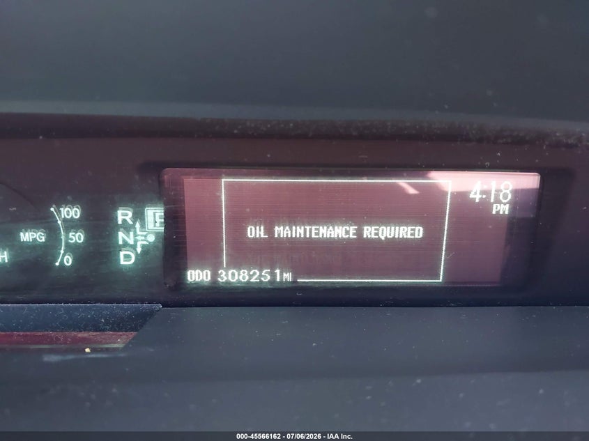 2010 Toyota Prius VIN JTDKN3DU4A0156827 IAAI salvage auction — NORMAL WEAR, Clear - Dealer Only (California), sold $1,550 on 2026-07-29 (photo 7)