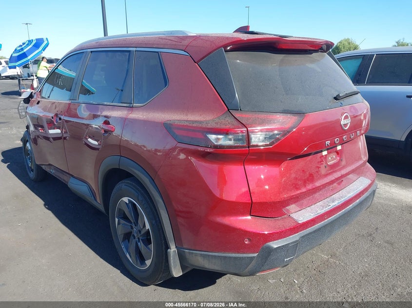 2025 Nissan Rogue VIN JN8BT3BA4SW341879 IAAI salvage auction — LEFT FRONT, Salvage Certificate (California), sold $7,300 on 2026-07-31 (photo 3)