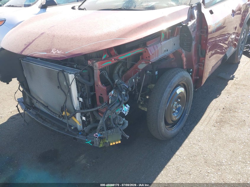 2025 Nissan Rogue VIN JN8BT3BA4SW341879 IAAI salvage auction — LEFT FRONT, Salvage Certificate (California), sold $7,300 on 2026-07-31 (photo 6)