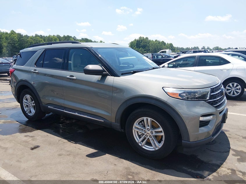 2020 Ford Explorer VIN 1FMSK7DH4LGA88666 IAAI salvage auction — REAR END, Salvage (North Carolina), sold $3,950 on 2026-07-30 (photo 1)