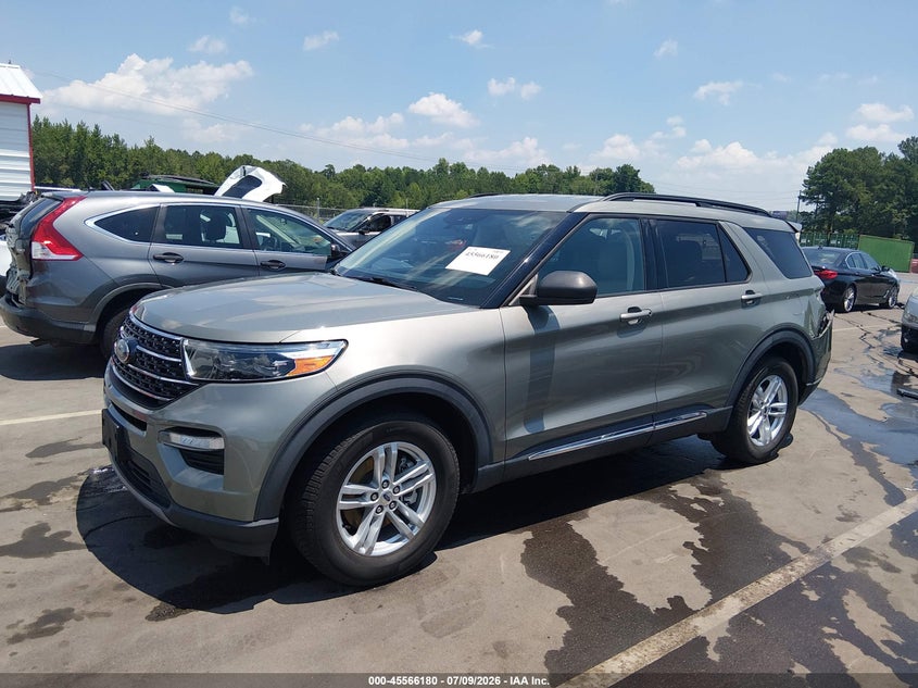 2020 Ford Explorer VIN 1FMSK7DH4LGA88666 IAAI salvage auction — REAR END, Salvage (North Carolina), sold $3,950 on 2026-07-30 (photo 2)