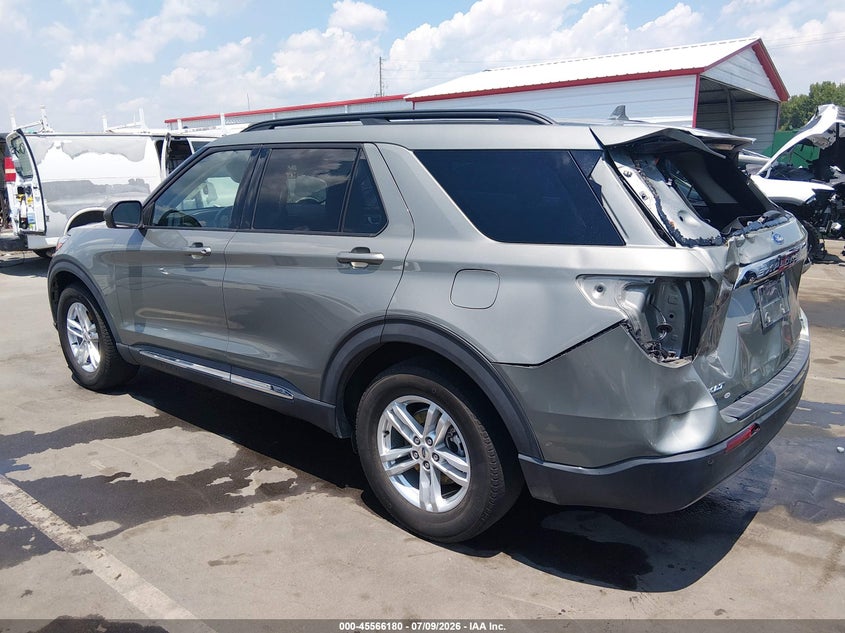 2020 Ford Explorer VIN 1FMSK7DH4LGA88666 IAAI salvage auction — REAR END, Salvage (North Carolina), sold $3,950 on 2026-07-30 (photo 3)