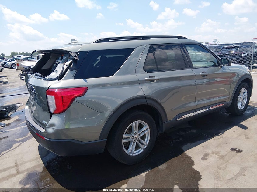 2020 Ford Explorer VIN 1FMSK7DH4LGA88666 IAAI salvage auction — REAR END, Salvage (North Carolina), sold $3,950 on 2026-07-30 (photo 4)