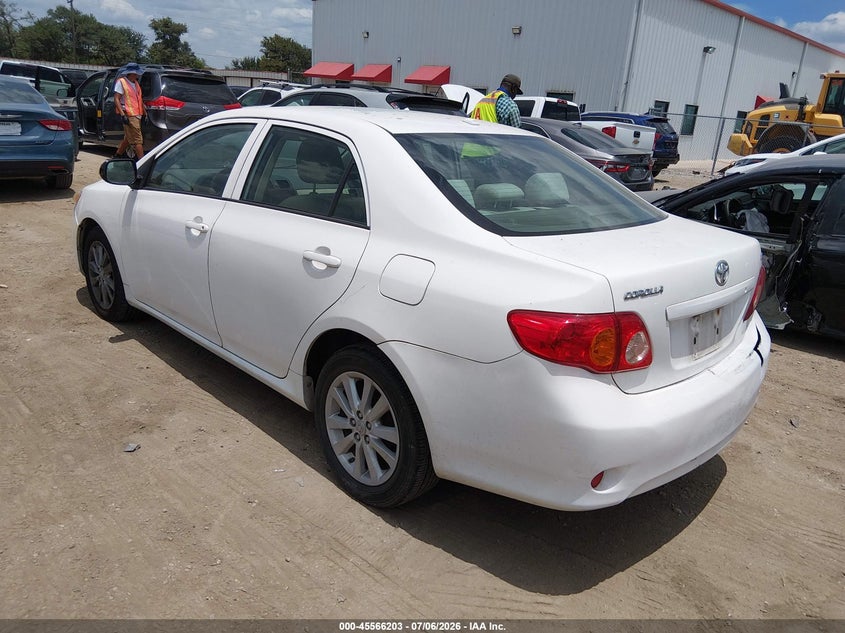 2009 Toyota Corolla VIN JTDBL40E99J035386 IAAI salvage auction — NORMAL WEAR, Original (Texas), sold $1,700 on 2026-07-21 (photo 3)