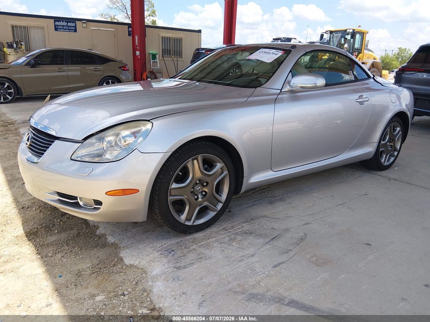 2006 Lexus Sc 430 VIN JTHFN48Y269005894 IAAI salvage auction — SIDE, Rebuildable (Florida), sold $825 on 2026-07-28 (photo 2)