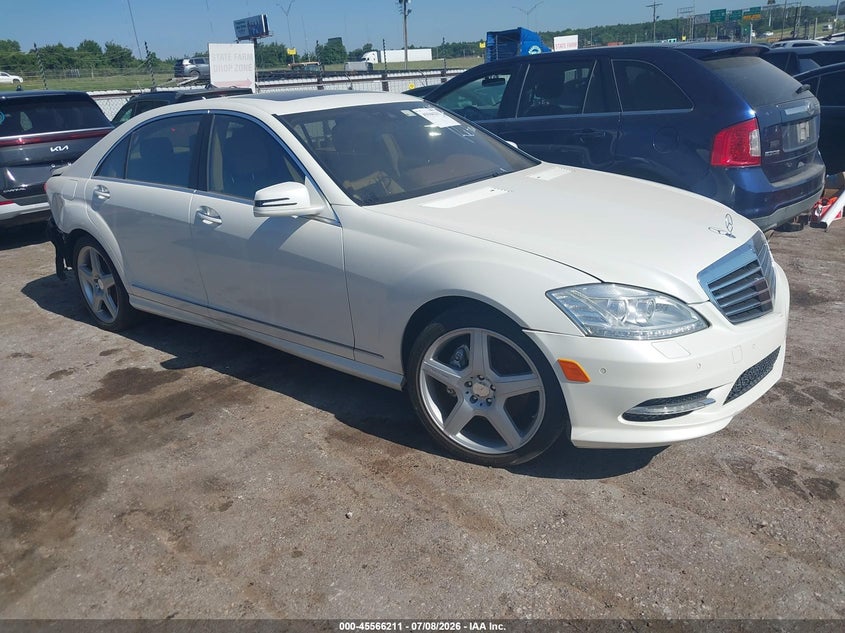 2011 Mercedes-benz S class VIN WDDNG7BB3BA396615 IAAI salvage auction — REAR END, Clear (Oklahoma), sold $25 on 2026-08-30 (photo 1)