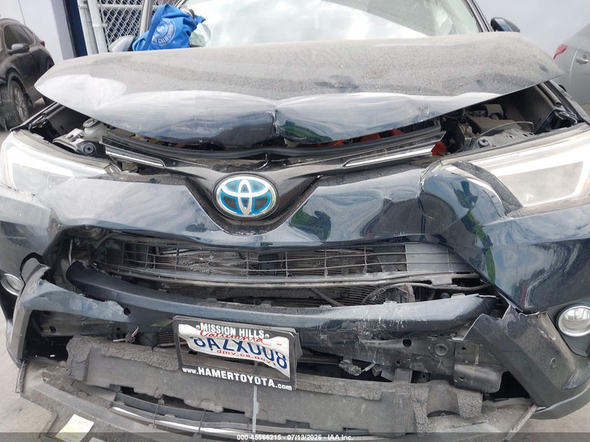 2018 Toyota Rav 4 VIN JTMDJREV1JD172913 IAAI salvage auction — FRONT END, Salvage Certificate (California), sold $3,450 on 2026-07-26 (photo 6)