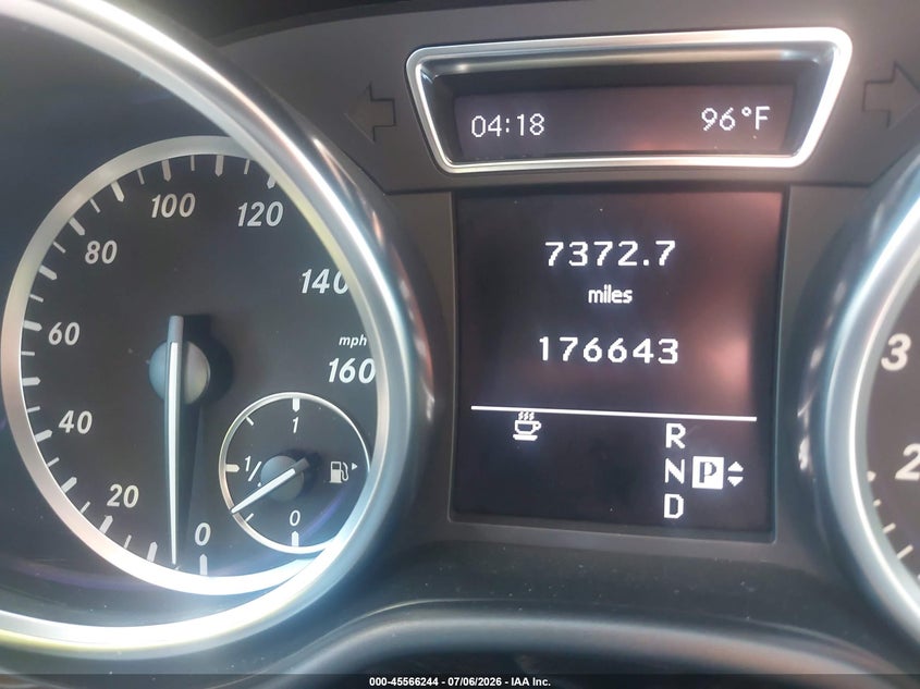 2012 Mercedes-benz M-klasse VIN 4JGDA5HB3CA001560 IAAI salvage auction — REAR END, Salvage Title, sold $2,150 on 2026-07-17 (photo 7)