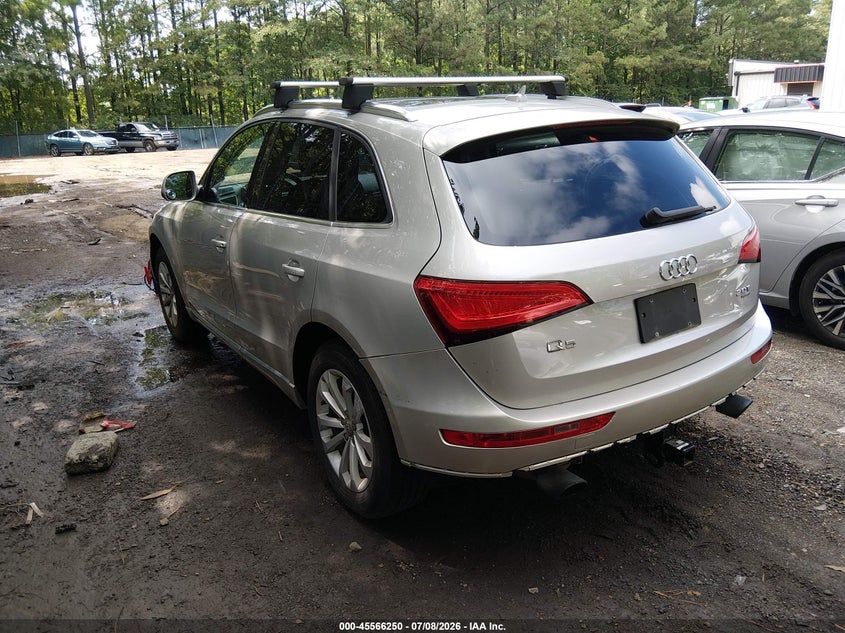 2013 Audi Q5 VIN WA1CFAFP8DA054386 IAAI salvage auction — MECHANICAL, Clear (Virginia), sold $650 on 2026-07-12 (photo 3)