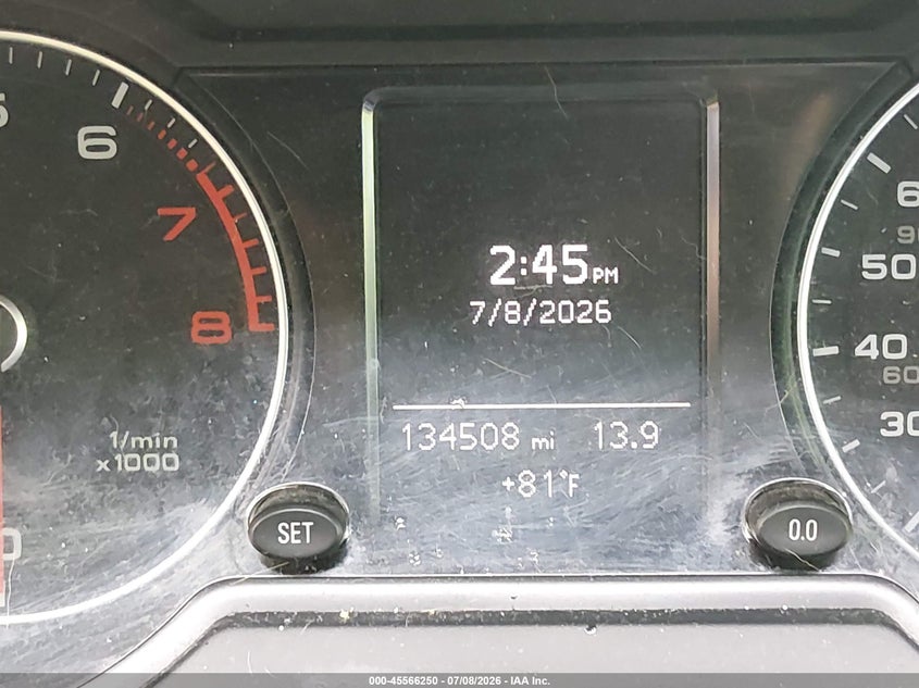 2013 Audi Q5 VIN WA1CFAFP8DA054386 IAAI salvage auction — MECHANICAL, Clear (Virginia), sold $650 on 2026-07-12 (photo 7)