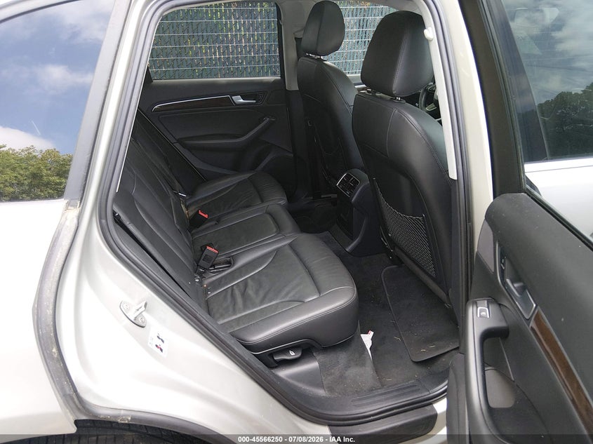 2013 Audi Q5 VIN WA1CFAFP8DA054386 IAAI salvage auction — MECHANICAL, Clear (Virginia), sold $650 on 2026-07-12 (photo 8)