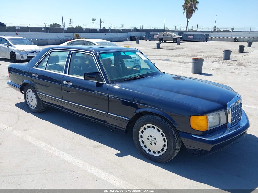1990 Mercedes-benz 300 VIN WDBCA24D6LA505881 IAAI salvage auction — NORMAL WEAR, Clear - Dealer Only (California), sold $2,625 on 2026-07-15 (photo 1)