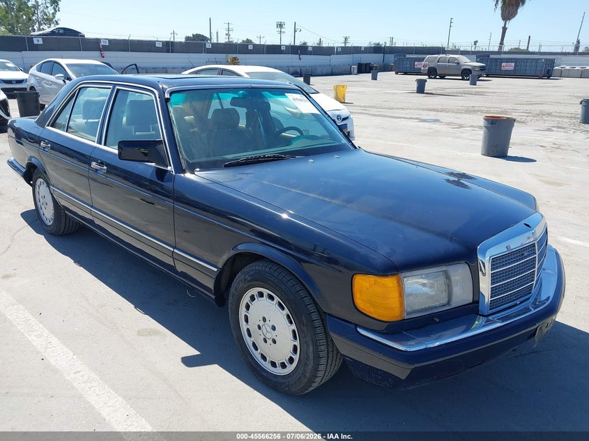1990 Mercedes-benz 300 VIN WDBCA24D6LA505881 IAAI salvage auction — NORMAL WEAR, Clear - Dealer Only (California), sold $2,625 on 2026-07-15 (photo 6)