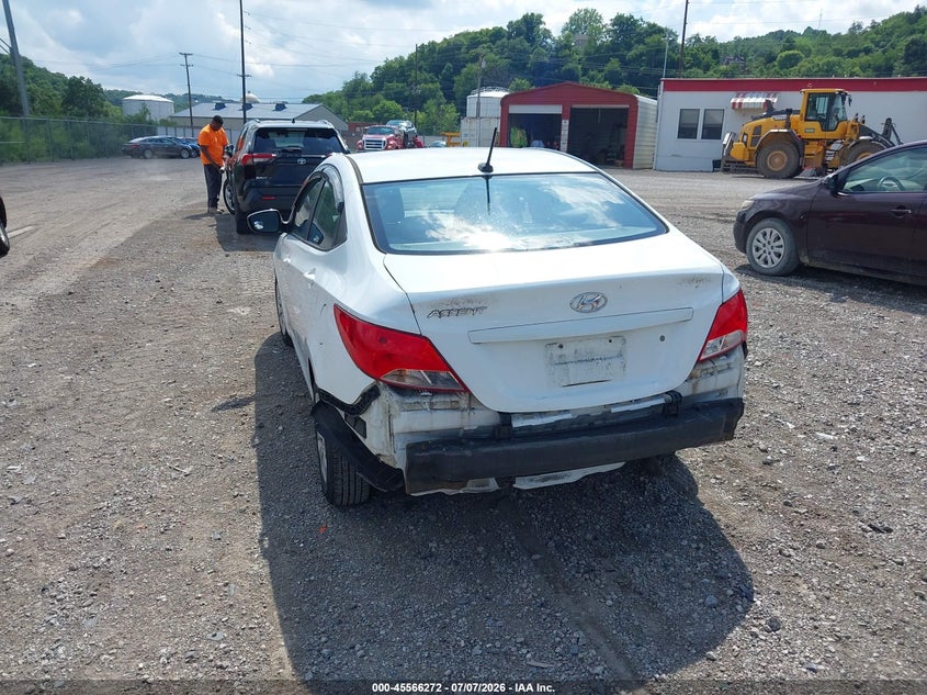 2017 Hyundai Accent VIN KMHCT4AE9HU248236 IAAI salvage auction — REAR END, Salvage (Pennsylvania), sold $1,050 on 2026-07-21 (photo 3)