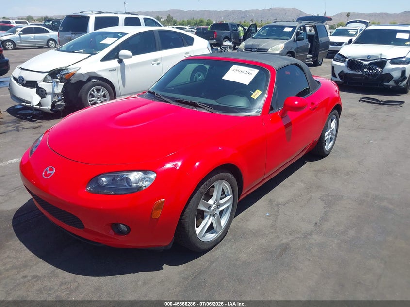 2006 Mazda Mx-5 VIN JM1NC25F460103713 IAAI salvage auction — RIGHT SIDE, Salvage (Arizona), sold $1,850 on 2026-07-28 (photo 2)