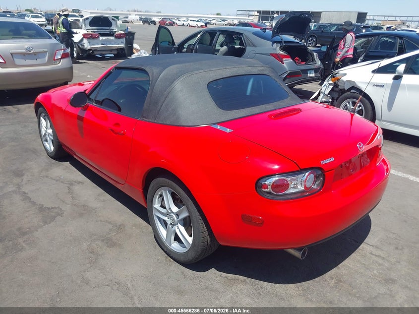 2006 Mazda Mx-5 VIN JM1NC25F460103713 IAAI salvage auction — RIGHT SIDE, Salvage (Arizona), sold $1,850 on 2026-07-28 (photo 3)