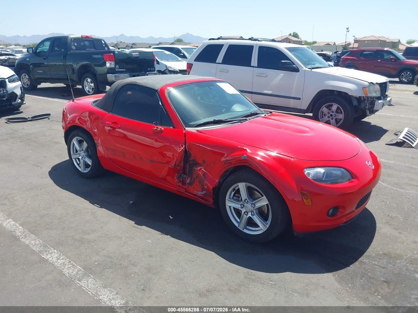 2006 Mazda Mx-5 VIN JM1NC25F460103713 IAAI salvage auction — RIGHT SIDE, Salvage (Arizona), sold $1,850 on 2026-07-28 (photo 1)