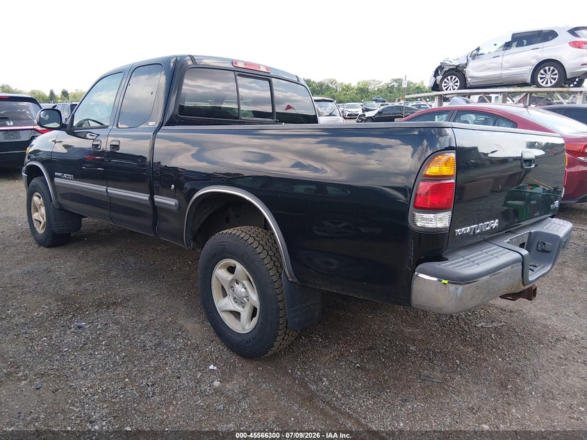 2002 Toyota Tundra VIN 5TBRT341X2S307641 IAAI salvage auction — RIGHT FRONT, Salvage (Ohio), sold $1,500 on 2026-07-29 (photo 3)