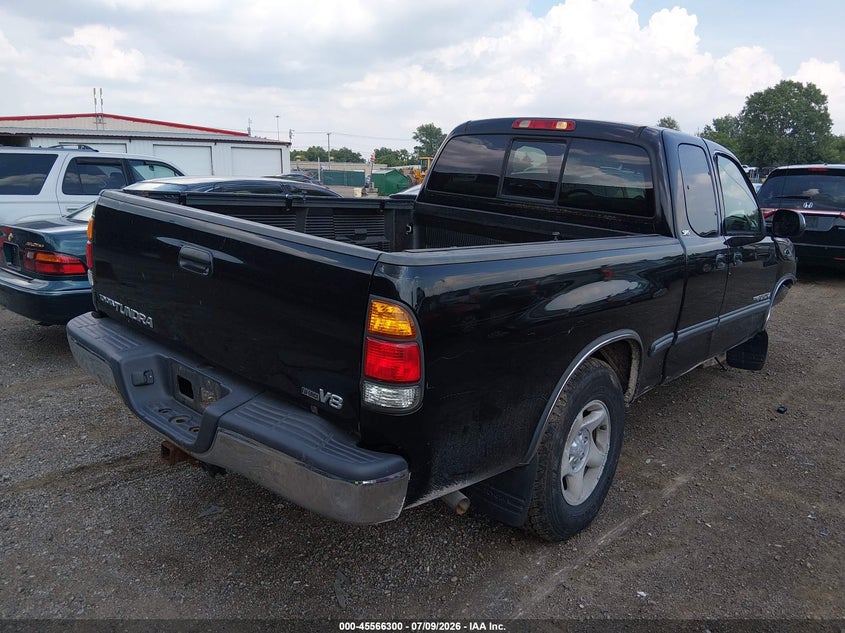 2002 Toyota Tundra VIN 5TBRT341X2S307641 IAAI salvage auction — RIGHT FRONT, Salvage (Ohio), sold $1,500 on 2026-07-29 (photo 4)